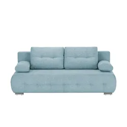 switch Schlafsofa Mikrofaser Indigo ¦ türkis/petrol ¦ Maße (cm): B: 200 H: 91 T: 91