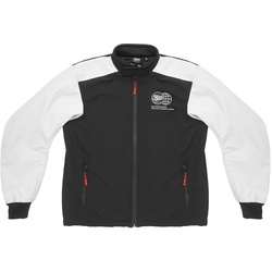 Fuel Patrol Softshell Textiljacke, schwarz-weiss, Größe L für Männer