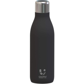 Asobu UV-Light Bottle Schwarz, 05 L
