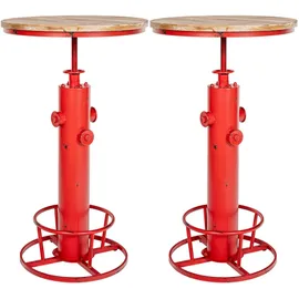 CLP Stehtisch Ruhr 60 x 110 cm Rot