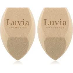 Luvia Cosmetics Tea Make-up Sponge Set Make up Schwämmchen 2 St.