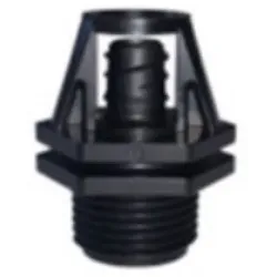 Montage-Adapter Super Barb x 1/2" AG, WOB-AD-SB-050M