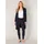 Base Level Longstrickjacke "Yayla long", Damen, Gr. 44, blau (navy dunkelblau), Strick, Obermaterial: 94% Viskose, 6% Elasthan, unifarben, figurumspielend ca. Mitte Oberschenkel, tiefer Rundhals, Strickjacken Longstrickjacke, ohne Verschluss