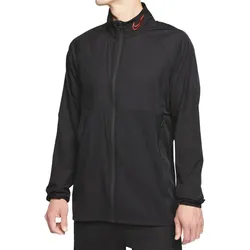 NIKE Academy Deutschland Herren Fußball-Jacke mit DRI-FIT-Technologie leichte Trainings-Jacke mit Mesh-Einsätzen BQ7346-013 Schwarz - S