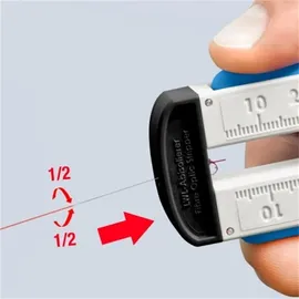Knipex Abisolierwerkzeug für Glasfaserkabel (190 mm)