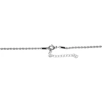 Adelia's Kordelkette Unisex Edelstahl Silber