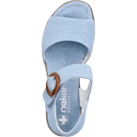 Rieker Sandale Damen Blau 39