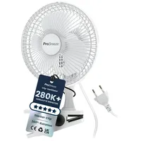Pro Breeze Mini Ventilator 20 cm Tischventilator Weiß