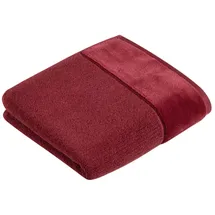 VOSSEN Pure Gästehandtuch 40 x 60 cm red rock