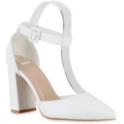 Damen Spitze Pumps in Weiss