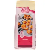 FunCakes Mix für Muffins, Backen Sie einfach köstliche Muffins, perfekte amerikanische Muffins, geeignet für die Herstellung von Blaubeermuffins oder Schokoladensplitter-Muffins, Halal., 1 kg