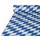 Papstar Tischdecke Folie 20 m x 1 m Bayrisch Blau