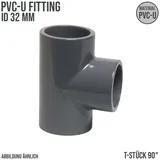 Mega Construx Mega T-Stück 90° Fitting grau