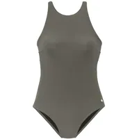 LASCANA Badeanzug Damen oliv Gr.44 Cup C/D