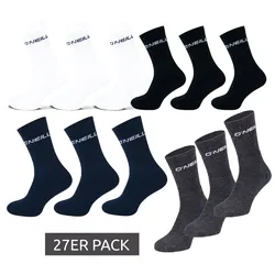 27 Paar O’Neill Tennis-Socken Sport-Socken Damen, Herren & Kinder Spar-Pack 770003 - 35-38