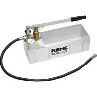 Rems Push INOX Hand-Druckprüfpumpe mit Manometer, p d 6
