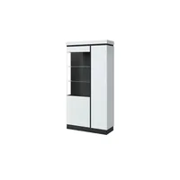 Höffner Vitrine ¦ weiß ¦ Maße (cm): B: 104