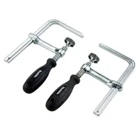 Makita Schraubzwinge Metall 185 mm Silber 2 Stück