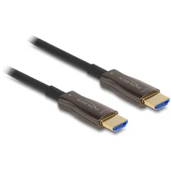 Delock High Speed - HDMI-Kabel - HDMI männlich zu HDMI männlich - 10 m - Hybrid