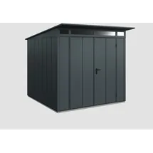 EcoStar Elegant-P Typ 2 2,48 x 2,38 anthrazitgrau Doppeltür