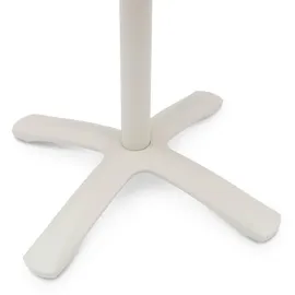 Idimex MASA Gartentisch 70 x 70 x 74 cm Cremeweiß