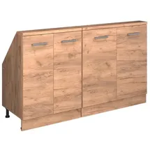 Vicco Rion 140 x 83,8 x 46 cm Goldkraft Eiche