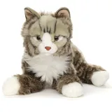 Uni-Toys Norwegische Waldkatze 46 cm (Länge) - Plüsch-Katze - Plüschtier, Kuscheltier