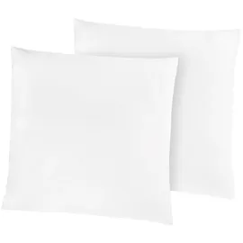 Hti-Living Kissenhüllen Mikrofaser 2er Set 80 x 80 cm