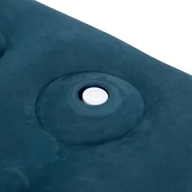 Jilong Avenli Camping Luftmatratze/Luftbett blau mit eingebauter Fußpumpe