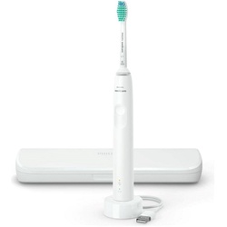 Philips Schallzahnbürste HX3673/13 – Elektrische Zahnbürste – weiß weiß