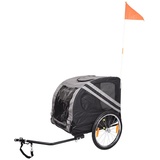 Karlie Flamingo Doggy Liner Economy Fahrradanhänger - Grey - 125x95x72 cm