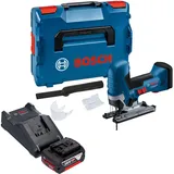 Bosch GST 18V-125 S Professional inkl. 1 x 5,0 Ah + Ladegerät + L-Boxx