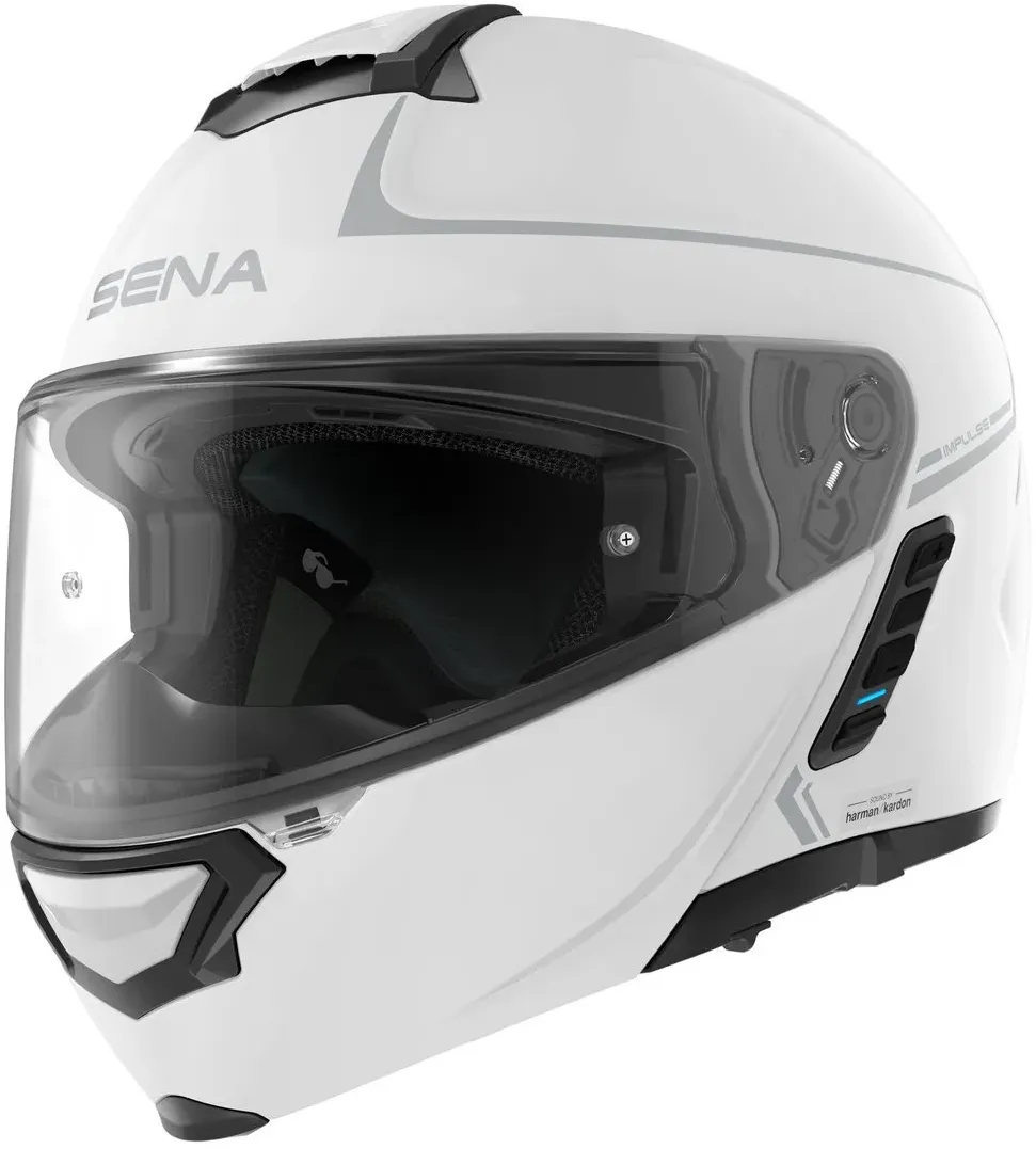 Sena Impulse Bluetooth Helm, wit, L Voorman