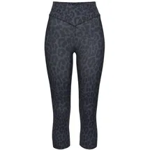 LASCANA ACTIVE Caprileggings Damen leo-anthrazit Gr.40/42