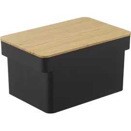 Yamazaki Tower Brotkasten schwarz Elegant und Funktional