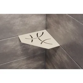 Schlüter Systems SHELF-E-S2 Wand-Ablagesystem Curve Steingrau