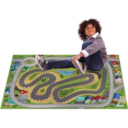 Achoka, Spielteppich + Spielmatte, Spielmatte Racetrack, 100x150cm (150 x 100 cm)