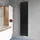 HENRAD Vertikal Heizkörper Plan 1800 x 500 mm 1266 W schwarz Mittelventil