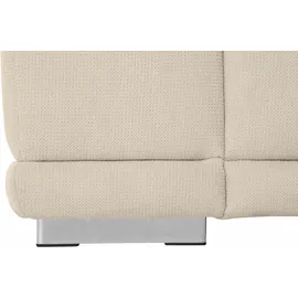 sit&more Couch Kunstleder 3-Sitzer Beige