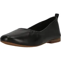 CLARKS Fawna Soft Damen, Ballerinas, Black Leather,