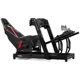 Next Level Racing Flight Seat Pro Sitzplatz Schwarz, Rot für PC