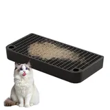 Litter Box Step, Katzentreppe Für Katzenklo, Rutschfestes Design Mit Tiefen Seiten, Pflegeleichtes Material, Haustierhilfe Zum Sicheren Zugang, Saubere Umgebung