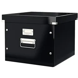 LEITZ Archiv-Hängebox Click & Store WOW, Graukarton, schwarz