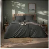 Estella Bettwäsche Valetta, Mako Satin, 1 teilig grau