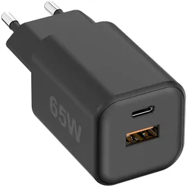 Fontastic USB Ultra Schnell-Reiselader Mini GaNto65 schwarz