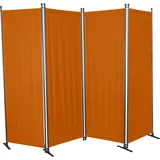 Angerer Paravent 4-tlg. Swingtex Terracotta