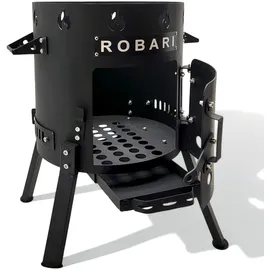 robari Utschak Set mit Kasan 12 L inkl. Grilldeckel und Zubehör