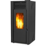 Supra Orphee 12 Holzpelletofen Stahl Schwarz