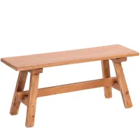 DESIGN DELIGHTS Sitzbank Anzio Honigfarben 90 x 39 x 26 cm