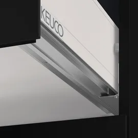 Keuco Waschtischunterschrank 2 Auszüge 80 x 49 x 60,5 cm Schwarz